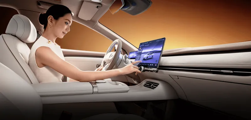 Салон Changan Qiyuan A06 2026
