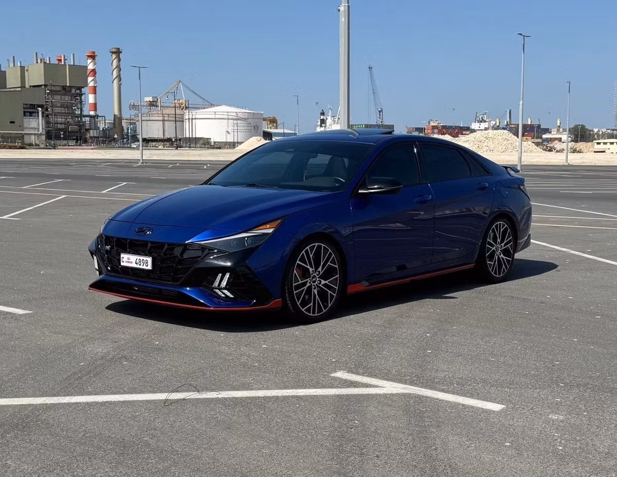 Hyundai Elantra N 2022 из ОАЭ — купить под ключ