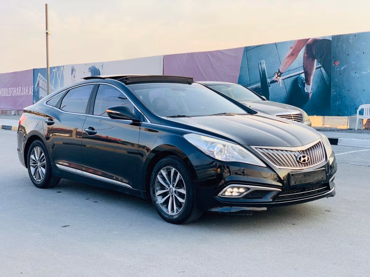 Hyundai Grandeur 2014 из ОАЭ — купить под ключ