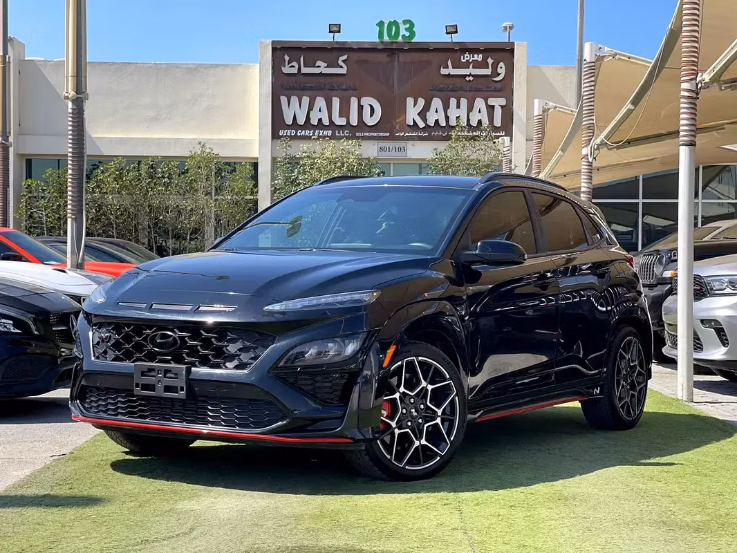 Hyundai Kona N 2022 из ОАЭ — купить под ключ