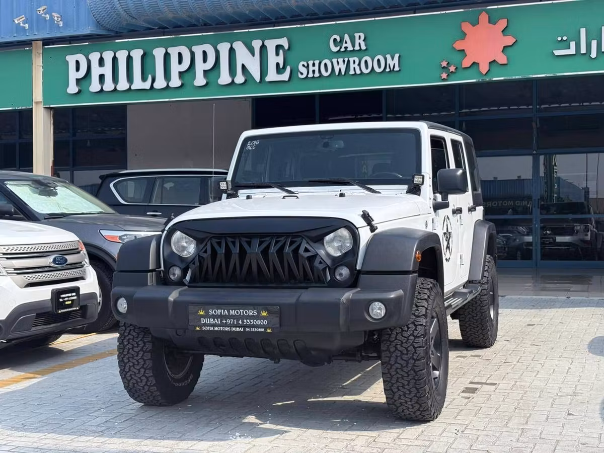 Jeep Wrangler 2016 из ОАЭ — купить под ключ