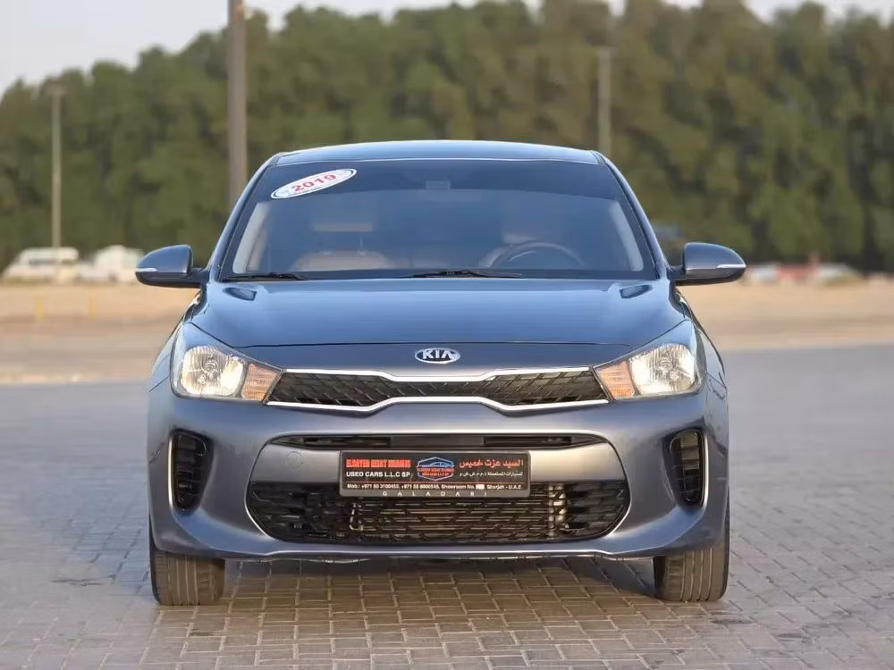 KIA Rio 2019 из ОАЭ — купить под ключ