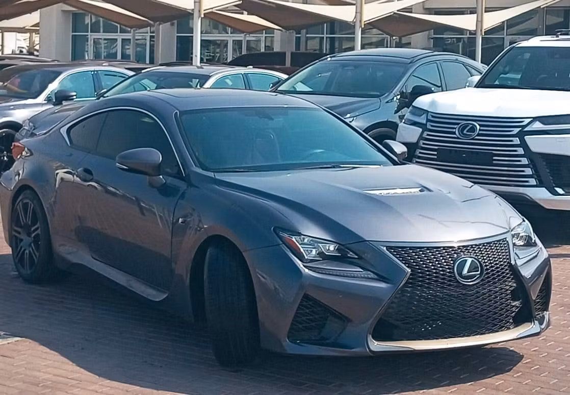 Lexus RC F 2017 из ОАЭ — купить под ключ