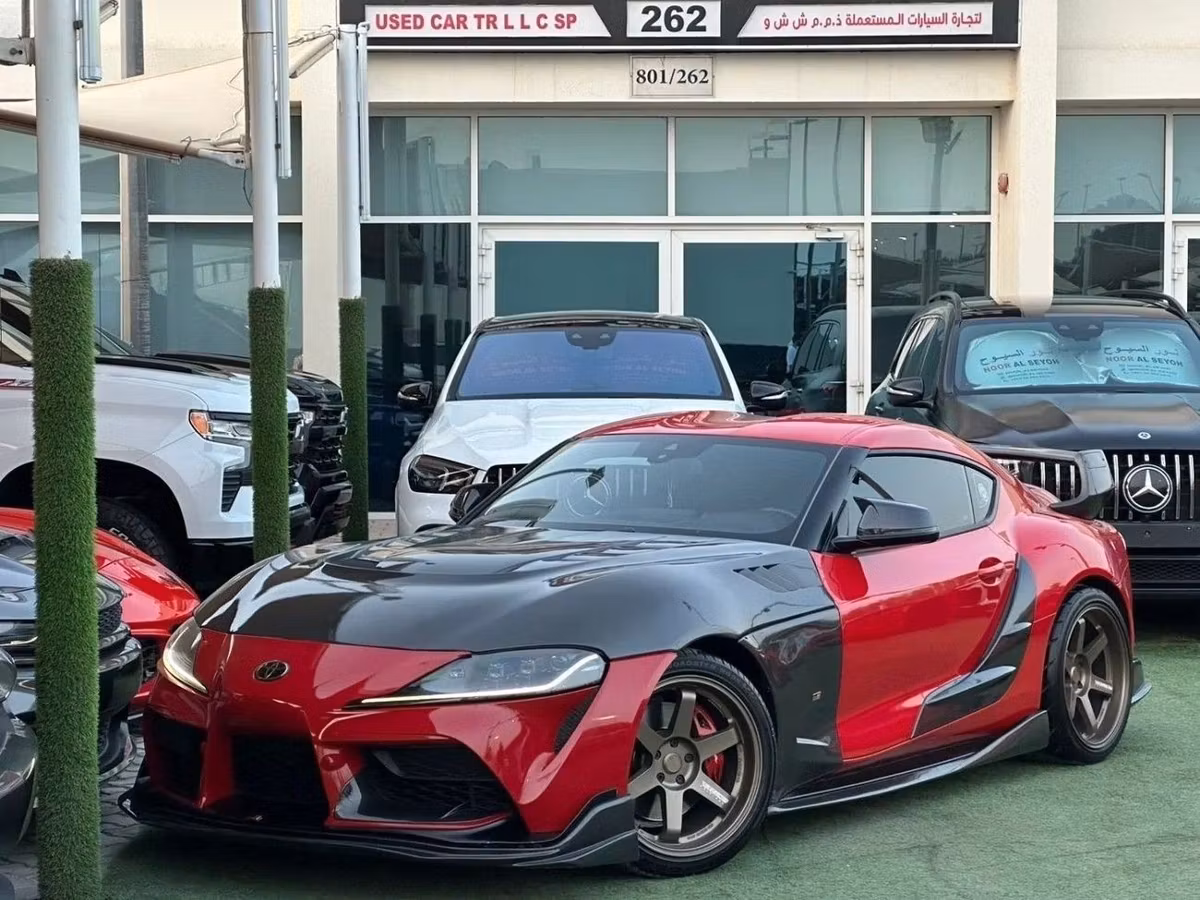 Toyota Supra 2023 из ОАЭ — купить под ключ