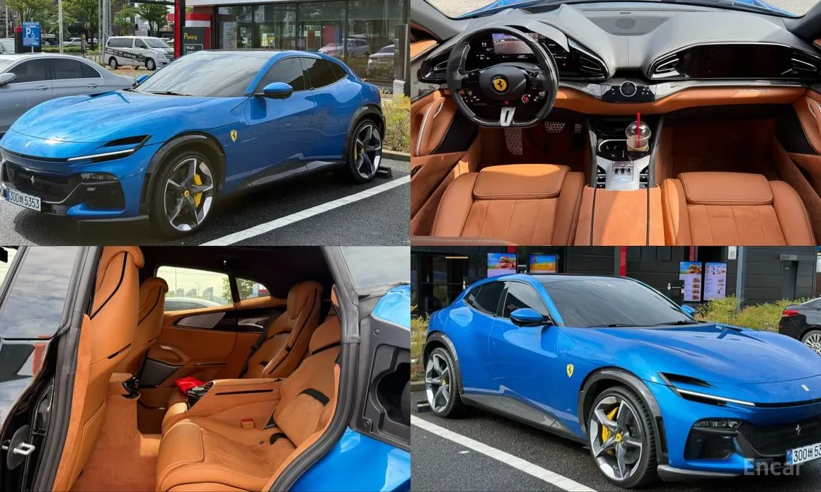 Ferrari Purosangue 2024 из Кореи — купить под ключ