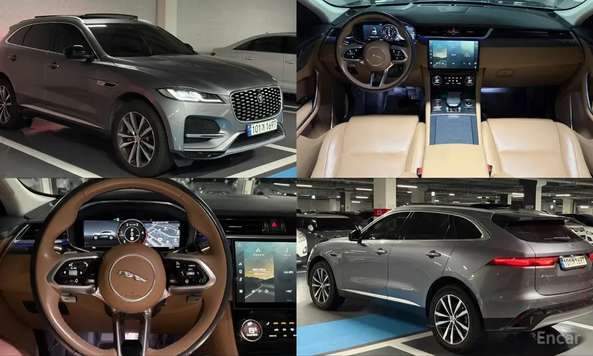Jaguar F-Pace 2021 из Кореи — купить под ключ
