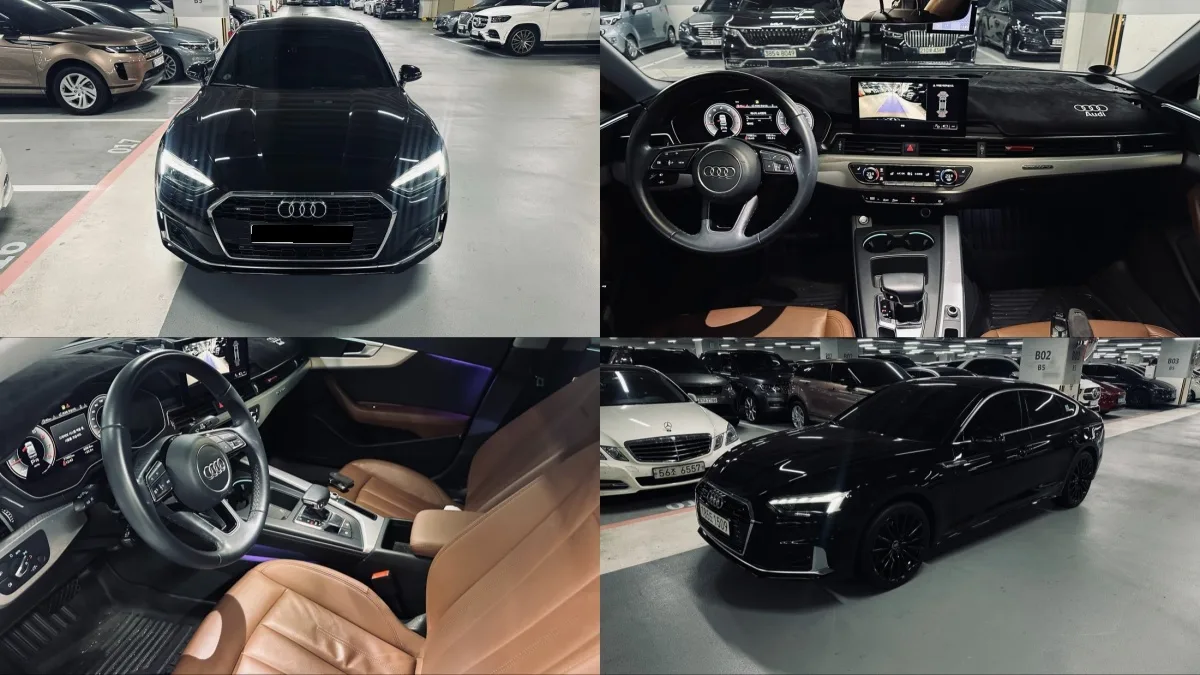 Audi A5 2022 из Кореи — купить под ключ