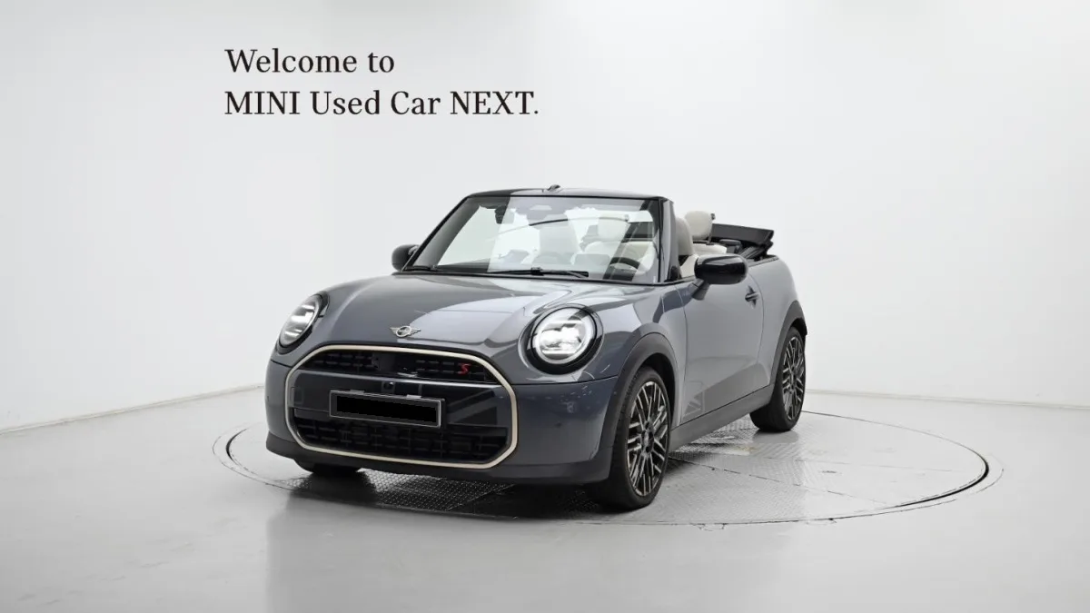 Mini Cooper Convertible 2001 из Кореи — купить под ключ