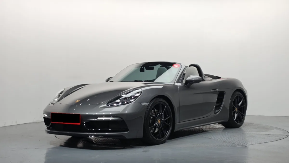 Porsche 718 2022 из Кореи — купить под ключ