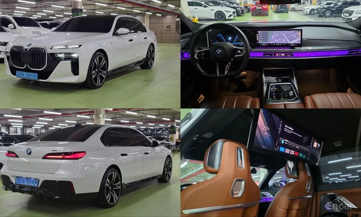 BMW i7 2023 из Кореи — купить под ключ