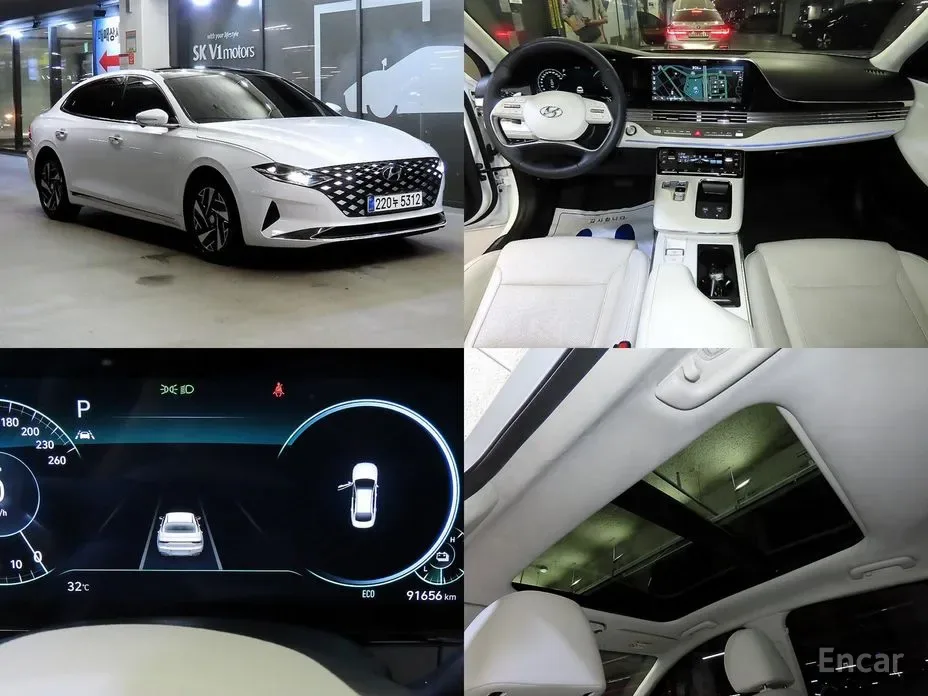 Hyundai Grandeur 2022 из Кореи — купить под ключ