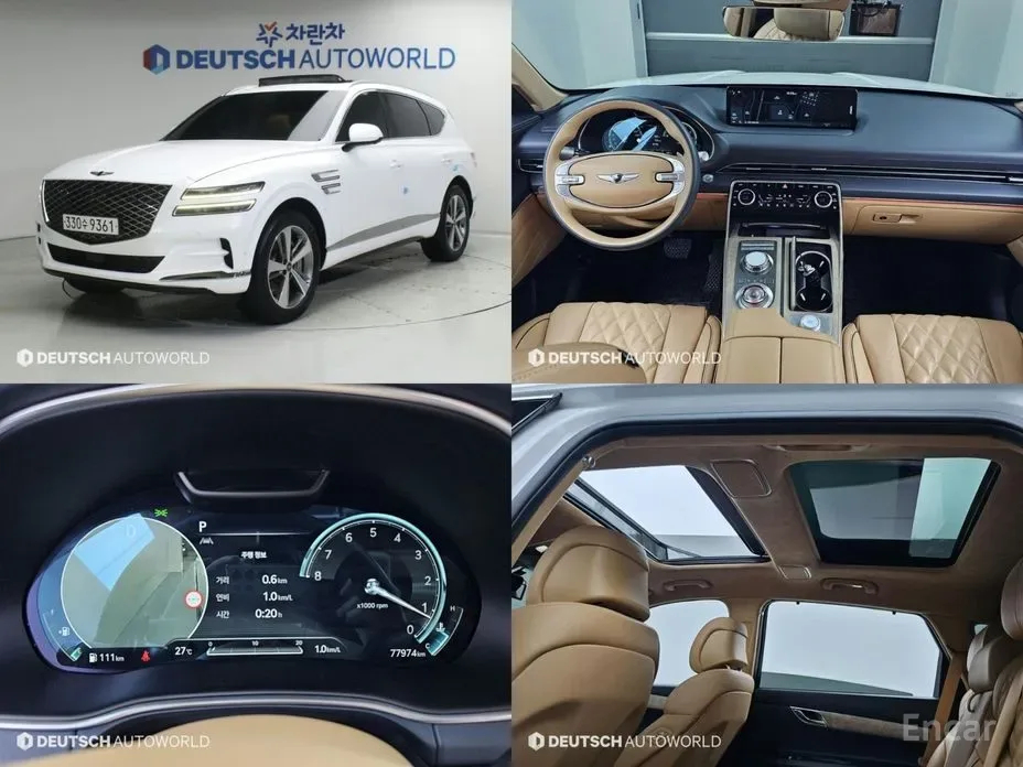 Genesis GV80 2023 из Кореи — купить под ключ