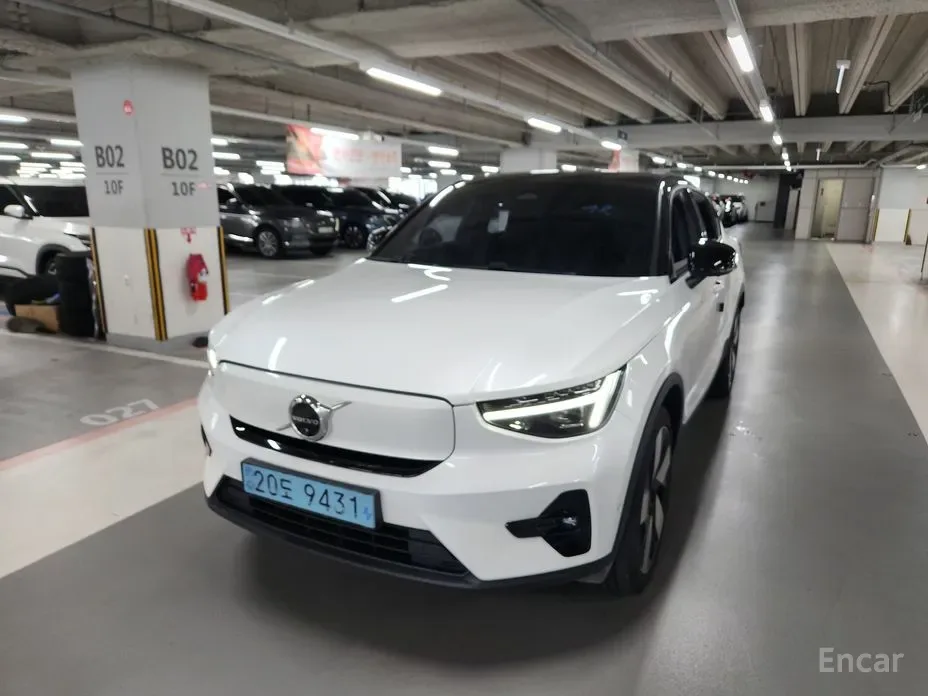 Volvo C40 2022 из Кореи — купить под ключ