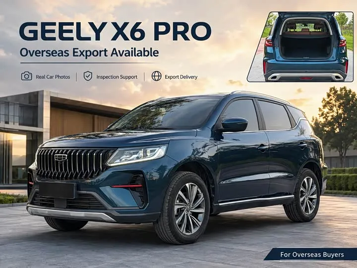 Geely Vision X6 2022 из Китая — купить под ключ