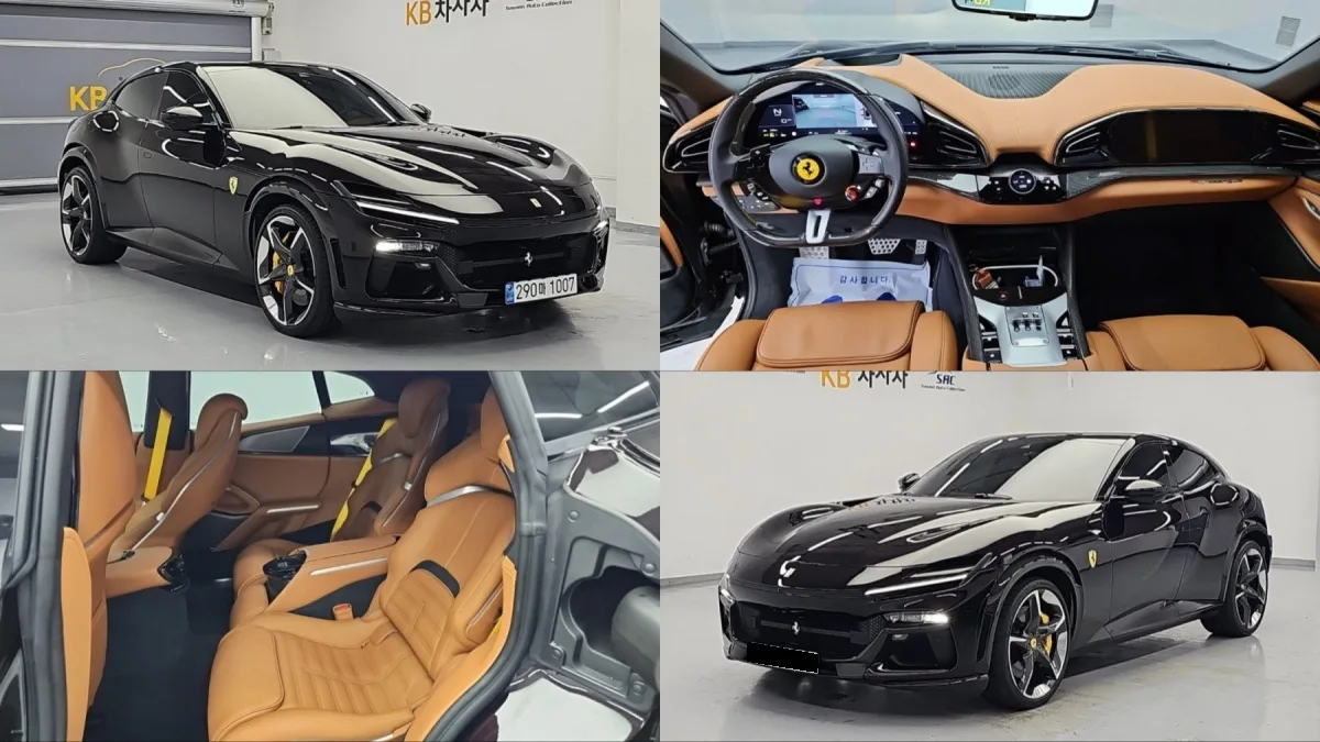 Ferrari Purosangue 2025 из Кореи — купить под ключ