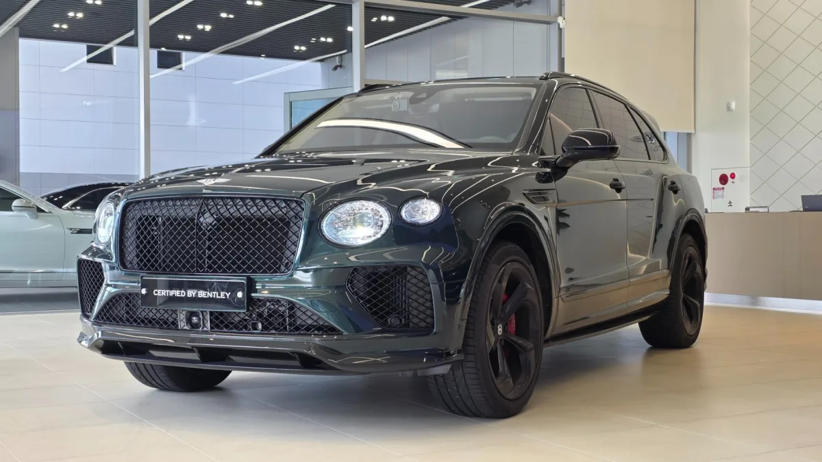 Bentley Bentayga 2016 из Кореи — купить под ключ