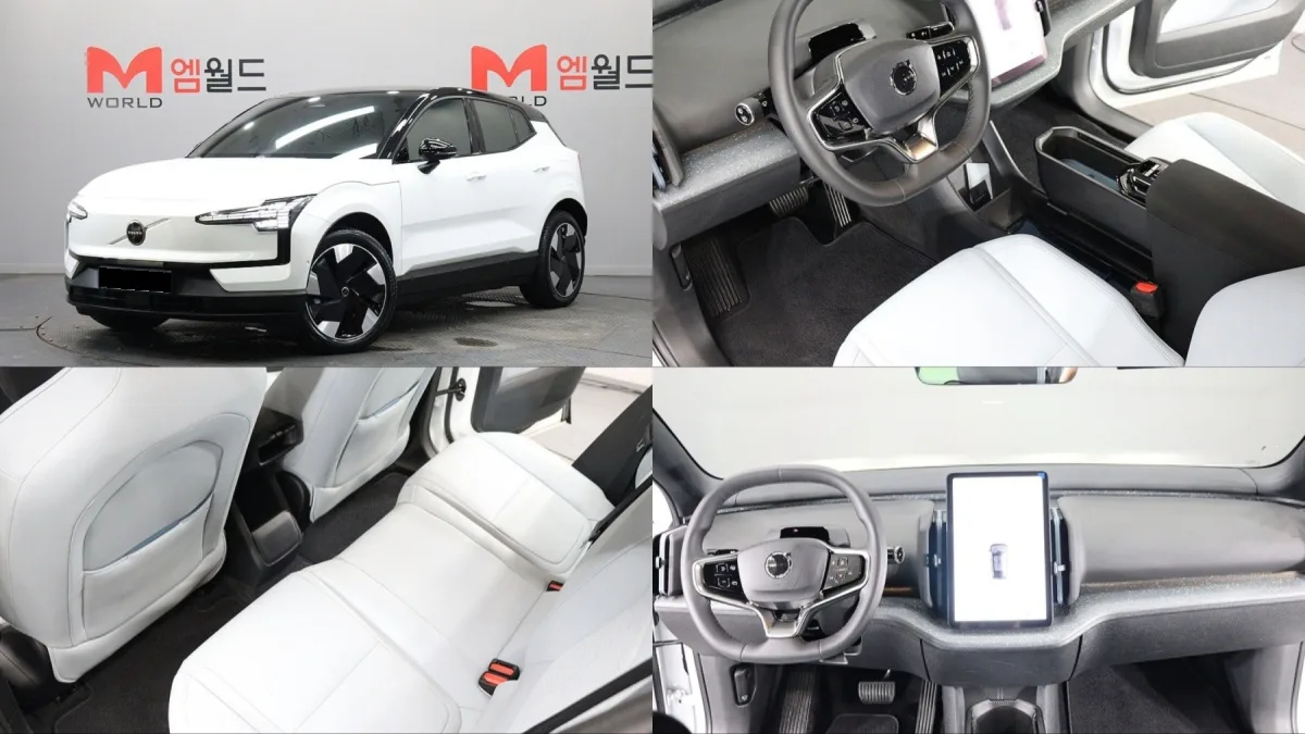 Volvo EX30 2025 из Кореи — купить под ключ
