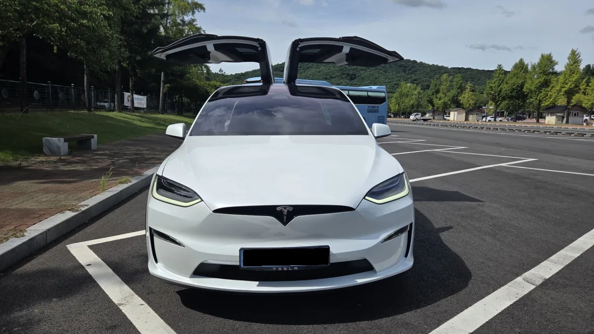Tesla Model X 2023 из Кореи — купить под ключ