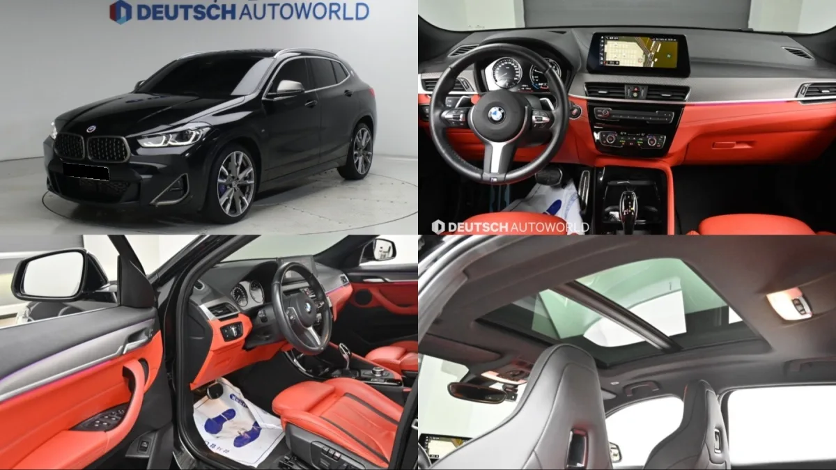 BMW X2 (F39) 2022 из Кореи — купить под ключ