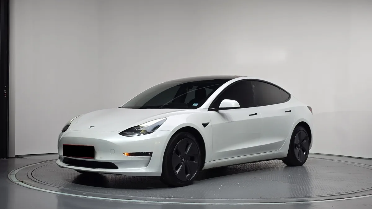Tesla Model 3 2022 из Кореи — купить под ключ