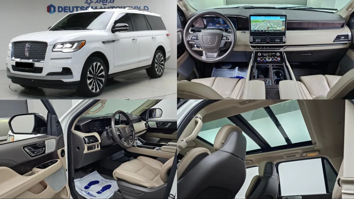 Lincoln Navigator 2022 из Кореи — купить под ключ
