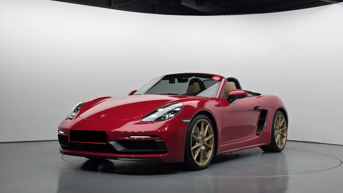 Porsche 718 2022 из Кореи — купить под ключ