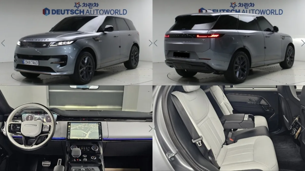Land Rover Range Rover Sport 2023 из Кореи — купить под ключ