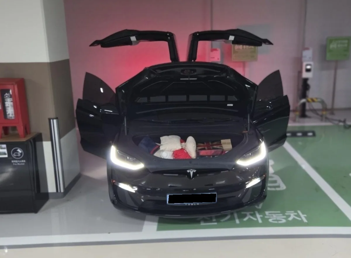 Tesla Model X 2023 из Кореи — купить под ключ