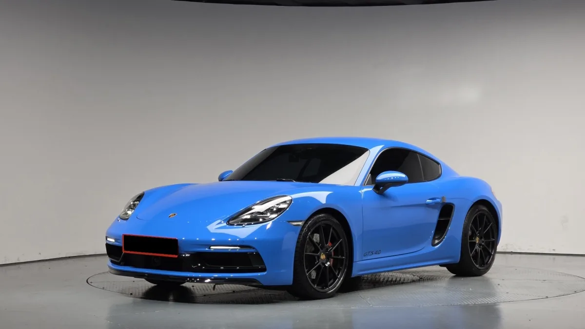 Porsche 718 2022 из Кореи — купить под ключ