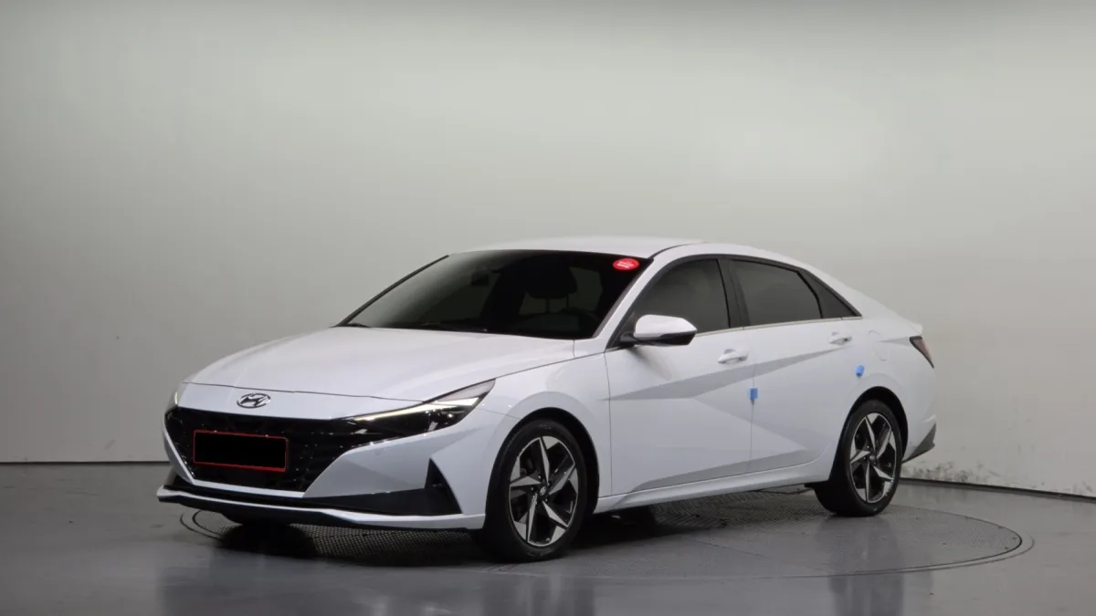 Hyundai Avante 2022 из Кореи — купить под ключ