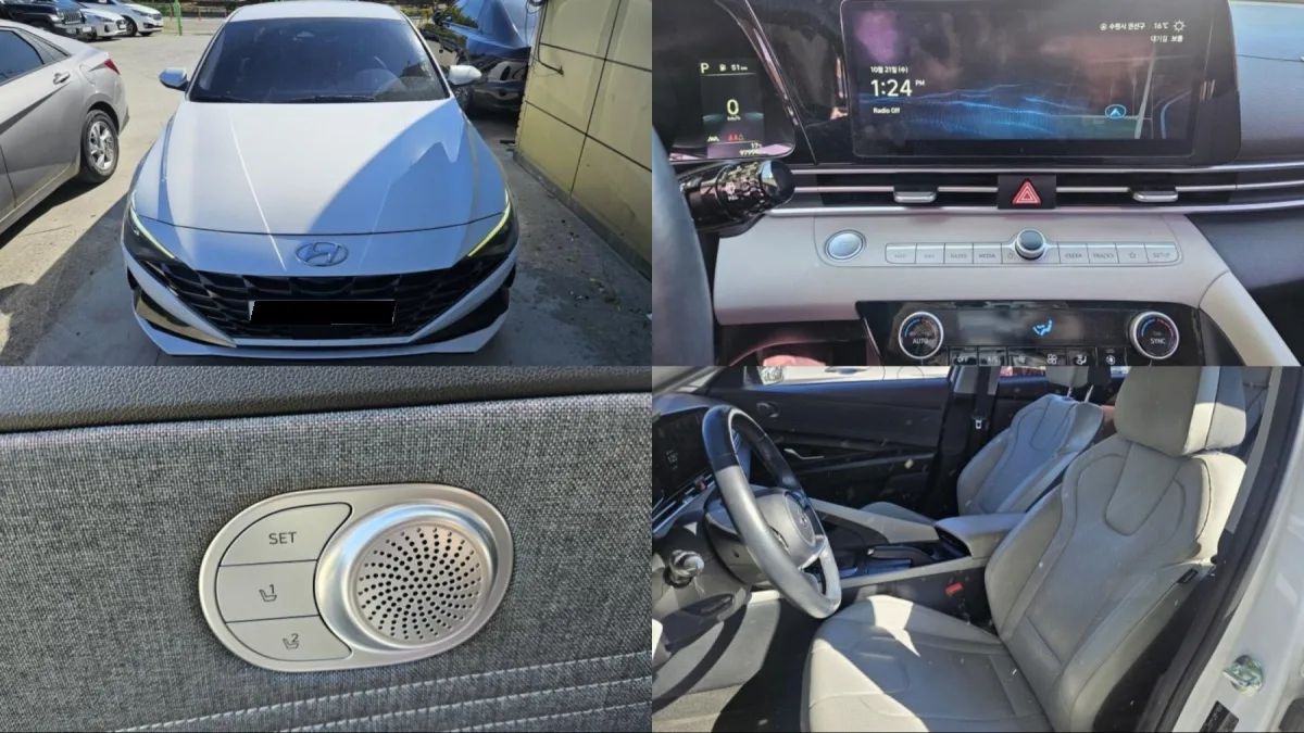 Hyundai Avante 2022 из Кореи — купить под ключ
