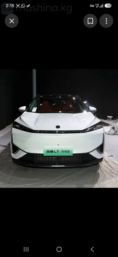 Dongfeng Aeolus L7 2026 из Киргизии — купить под ключ