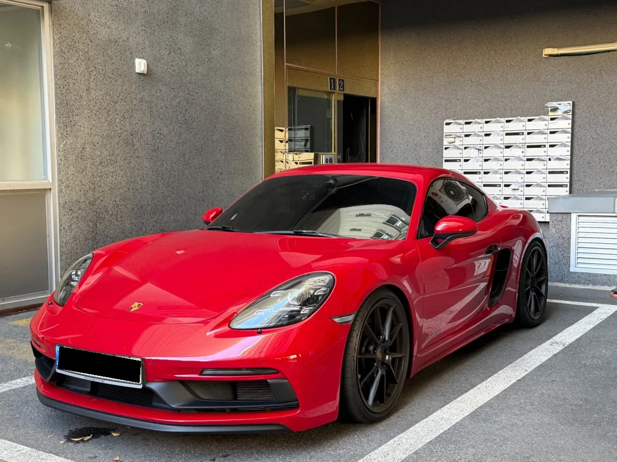 Porsche 718 2022 из Кореи — купить под ключ