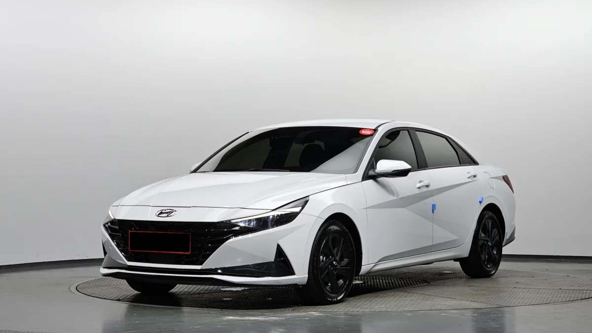 Hyundai Avante 2022 из Кореи — купить под ключ