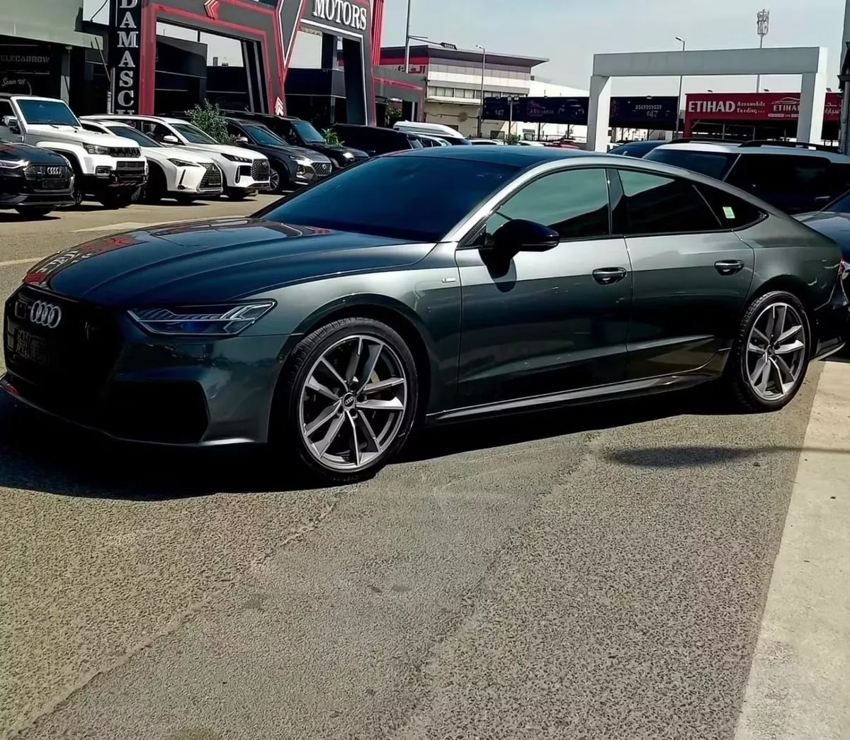 Audi A7 2022 из ОАЭ — купить под ключ