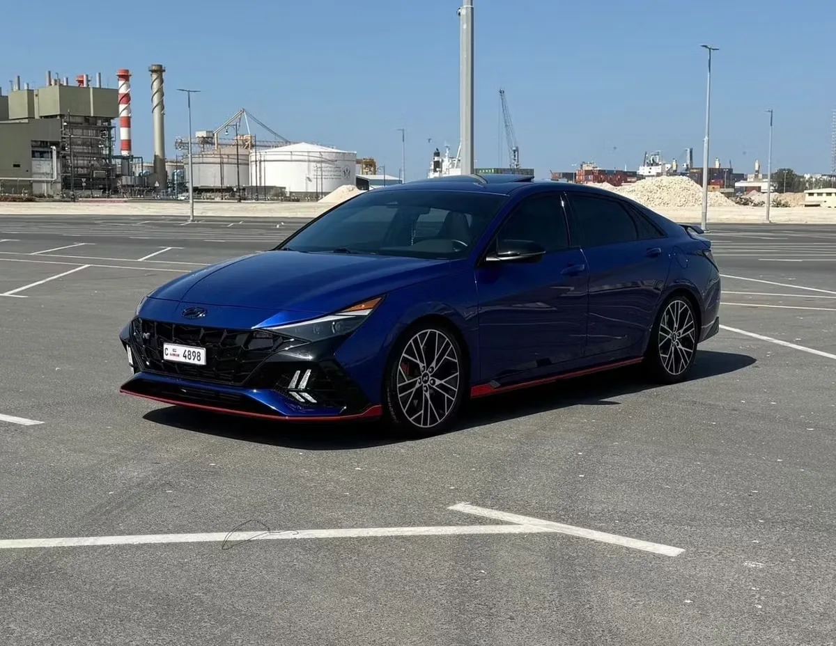 Hyundai Elantra N 2022 из ОАЭ — купить под ключ