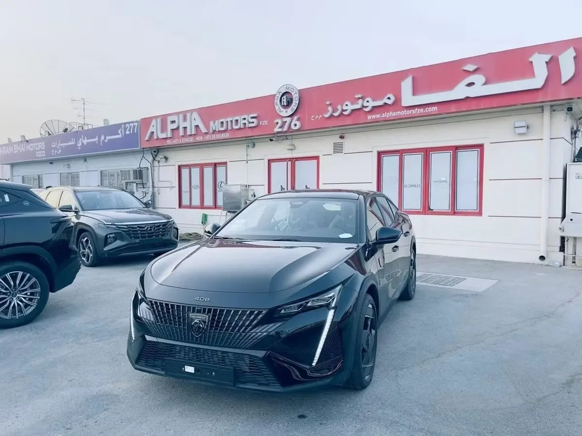 Peugeot 408 2025 из ОАЭ — купить под ключ