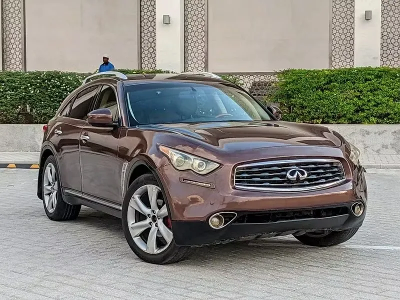 Infiniti FX 2009 из ОАЭ — купить под ключ