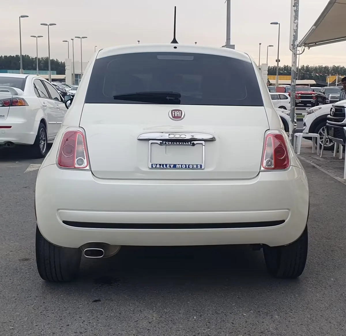 Fiat 500 2013 из ОАЭ — купить под ключ