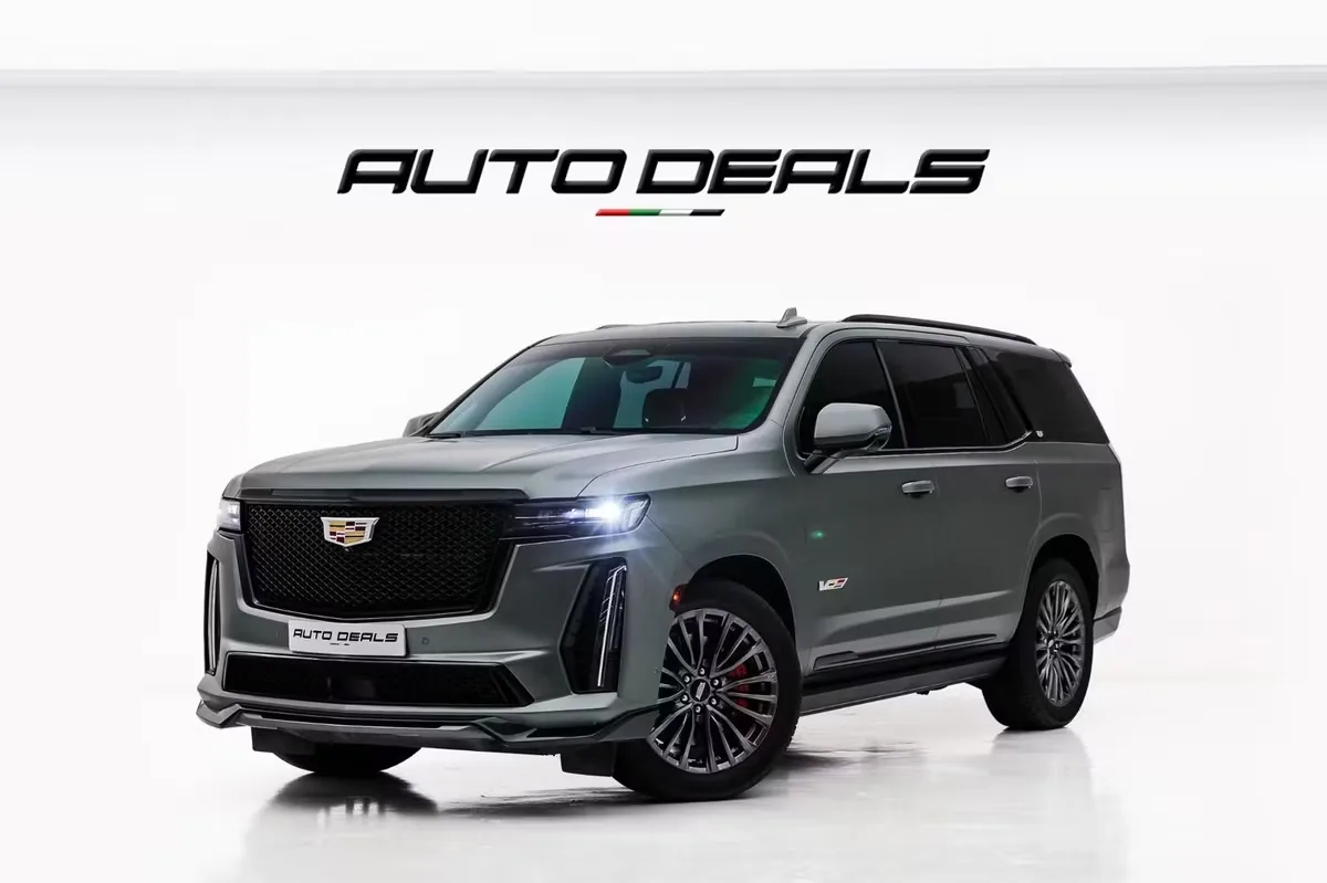 Cadillac Escalade-V 2023 из ОАЭ — купить под ключ