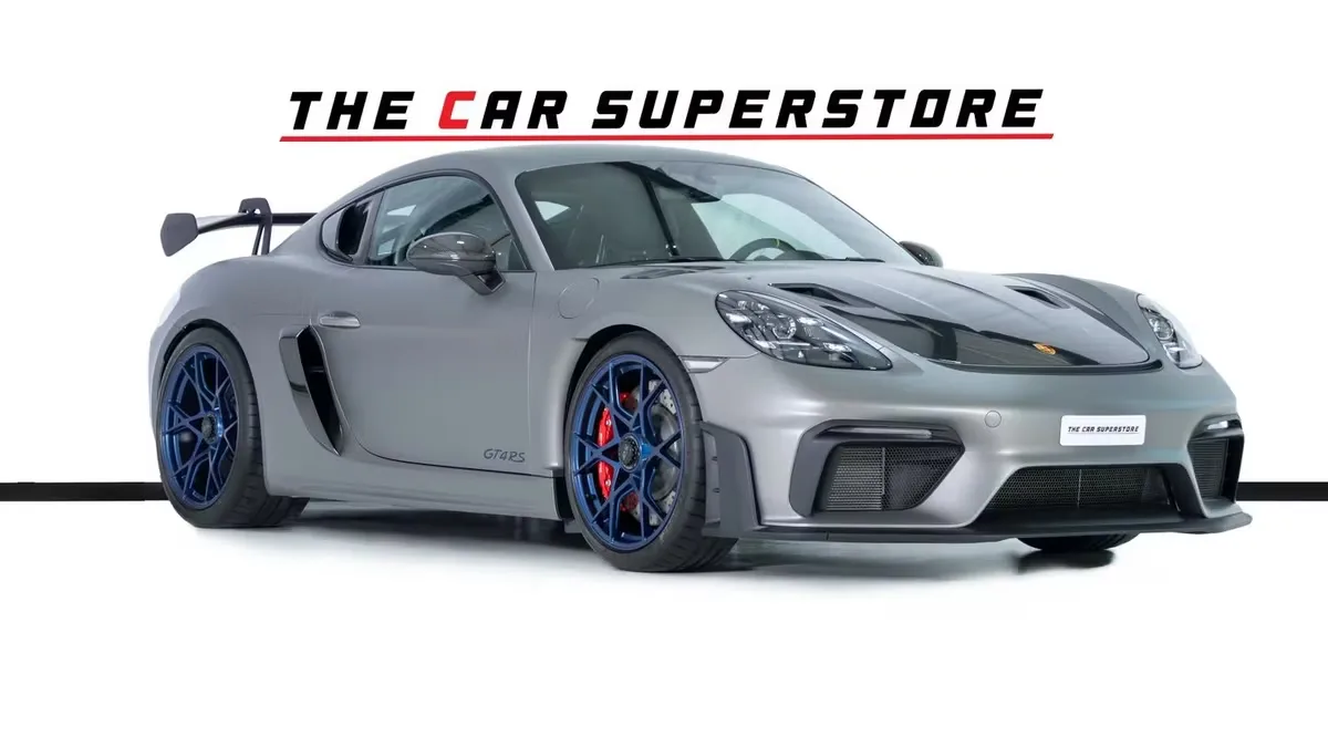 Porsche Cayman GT4 2024 из ОАЭ — купить под ключ