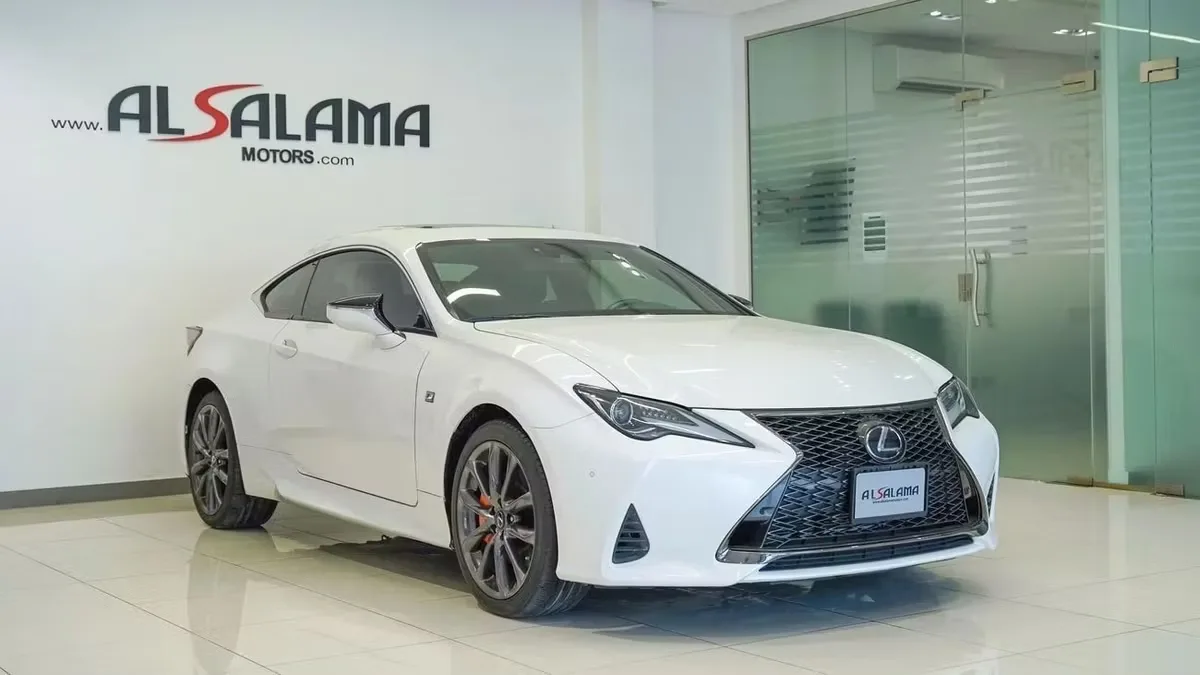 Lexus RC 2021 из ОАЭ — купить под ключ