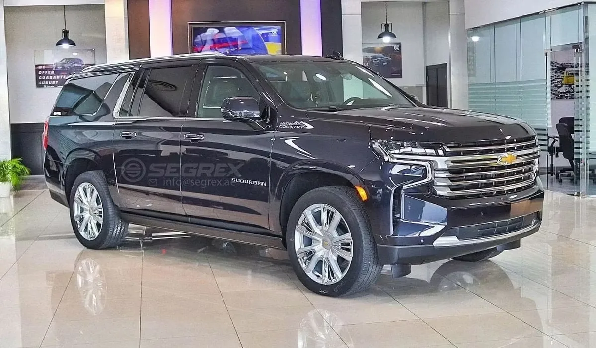 Chevrolet Suburban 2023 из ОАЭ — купить под ключ