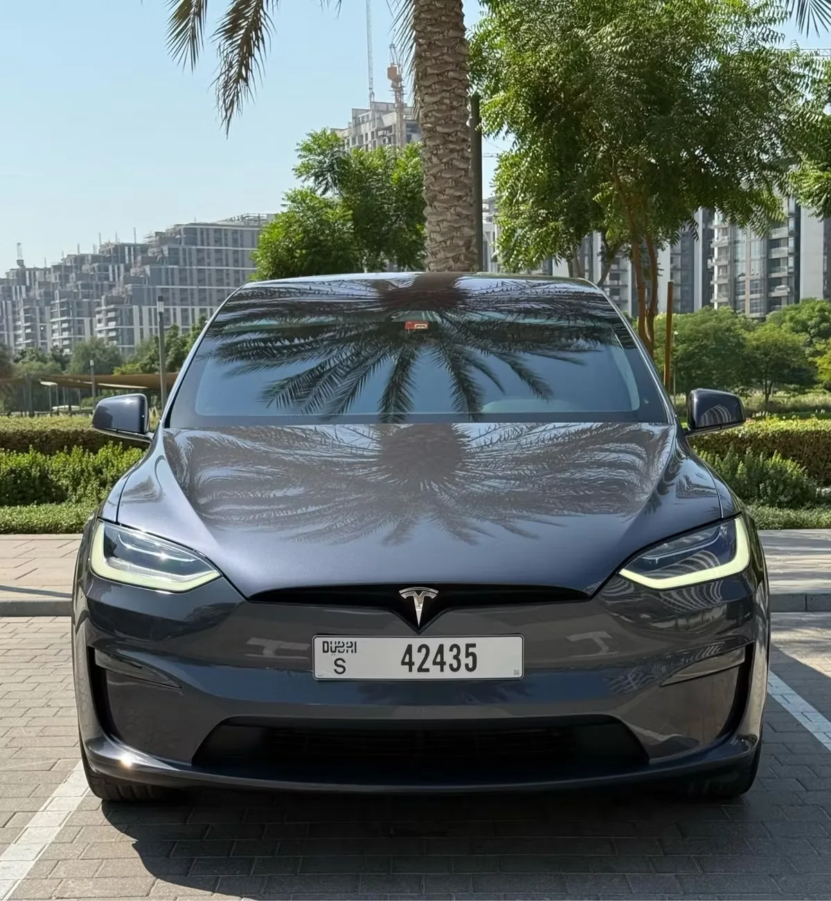 Tesla Model X 2023 из ОАЭ — купить под ключ