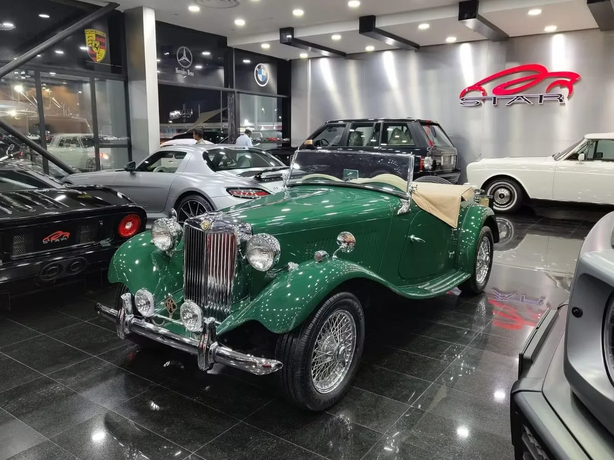 MG TD Midget 1952 из ОАЭ — купить под ключ