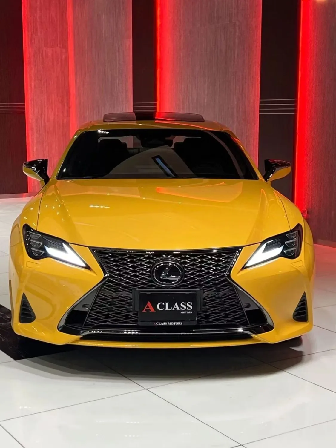 Lexus RC 2023 из ОАЭ — купить под ключ
