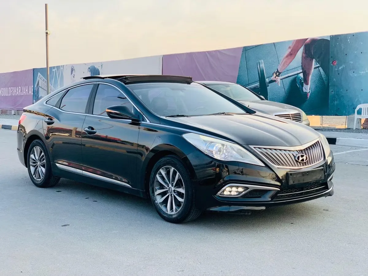 Hyundai Grandeur 2014 из ОАЭ — купить под ключ