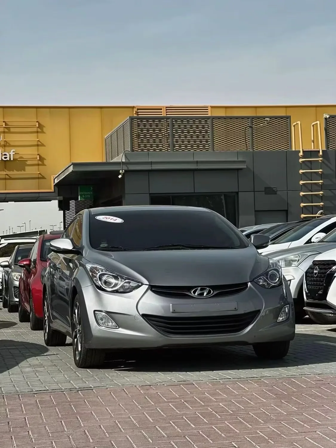 Hyundai Avante 2014 из ОАЭ — купить под ключ