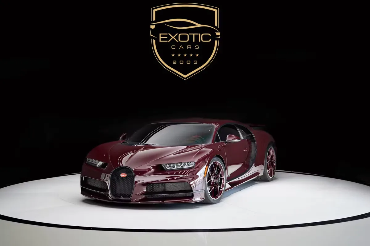 Bugatti Chiron 2018 из ОАЭ — купить под ключ