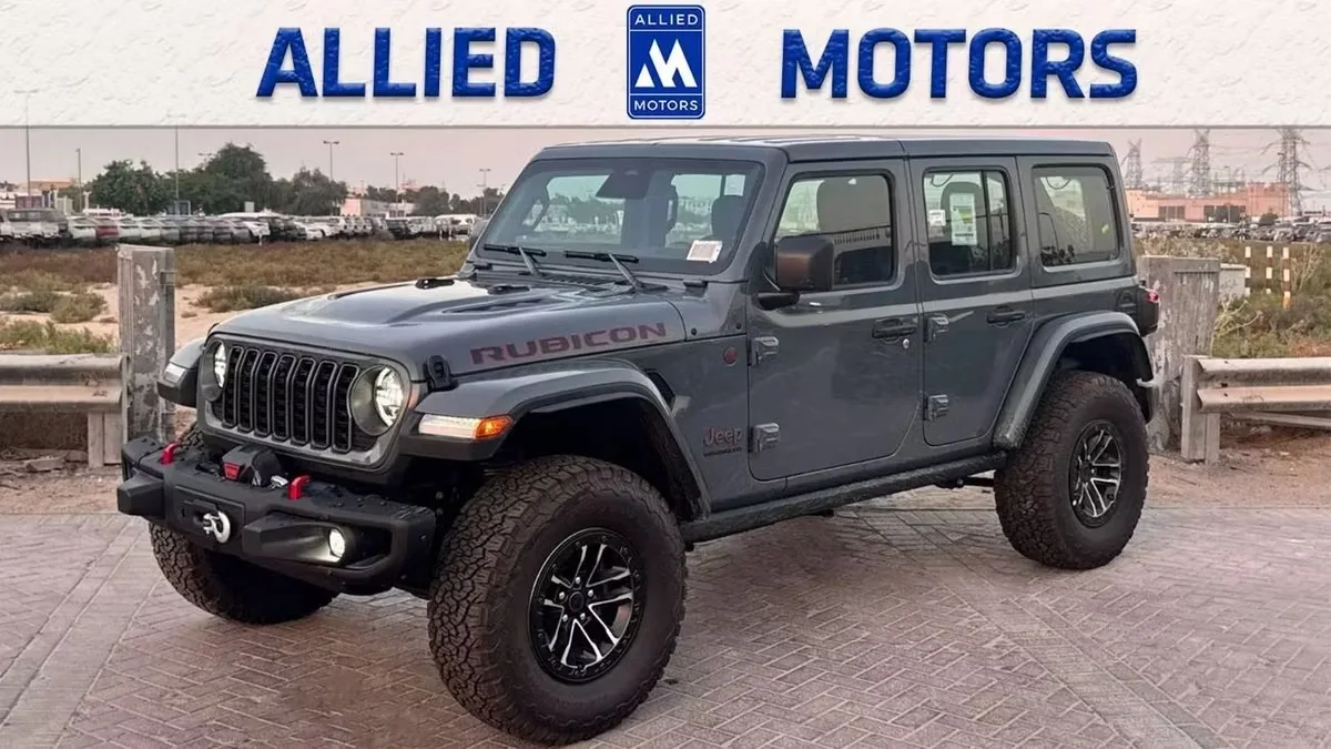 Jeep Wrangler 2025 из ОАЭ — купить под ключ